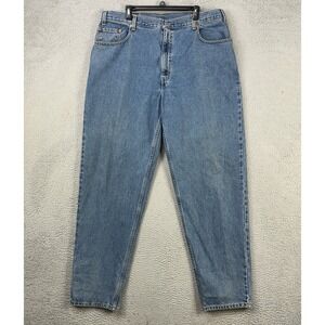 Levis 560 Mens Tapered Leg Jeans 40X34 Blue Loose Fit Red Tab Pocket Denim Pants